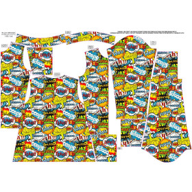 BLUZA ROZPINANA (MAX) - KOMIKS - DIY set