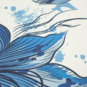 KWIAT WANILII (CLASSIC BLUE) - Drelich bawełniany
