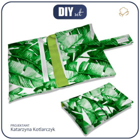 ETUI NA PIELUCHY - LIŚCIE BANANOWCA wz.2