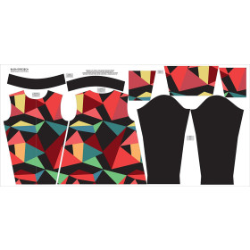 BLUZA ROZPINANA (MAX) - LÓD WZ. 2 / kolorowy - DIY set