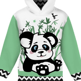 DZIECIĘCA BLUZA Z KAPTUREM (ALEX) - PANDA AMELKA - zestaw do uszycia