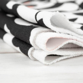 PANDY / róż - dresówka pętelkowa 