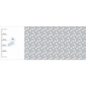 SÓWKA W CZAPCE (ZACZAROWANA ZIMA) - PANEL PANORAMICZNY SINGLE JERSEY 