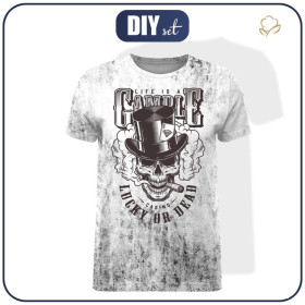 T-SHIRT MĘSKI - THE KING OF POKER wz. 5 - single jersey