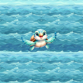 TURTLE (SEA ANIMALS WZ. 1) - panel (60cm x 50cm)