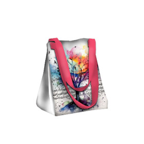 Torba XL z saszetką 2 w 1 - WATERCOLOR MUSIC wz.1 - zestaw do uszycia