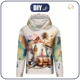 BLUZA DAMSKA (POLA) CLASSIC Z KAPTUREM - TRAVEL TIME WZ. 3 - zestaw do uszycia