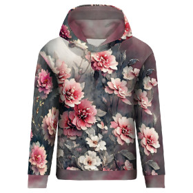 BLUZA DAMSKA (POLA) CLASSIC Z KAPTUREM - VINTAGE FLOWERS WZ. 3 - zestaw do uszycia