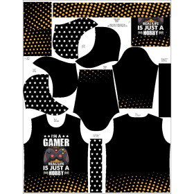 BLUZA Z KAPTUREM UNISEX (HYDRA) - GAMER - zestaw do uszycia XXL