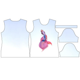 T-SHIRT DAMSKI - BOJOWNIK - single jersey