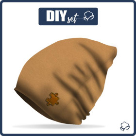 Czapka "Smerfetka" - B-03 - ICED COFFEE / kawa / Rozmiar do wyboru