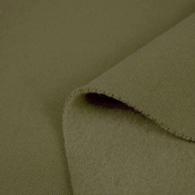 D-13 OLIWKOWY - gruba dresówka drapana D300