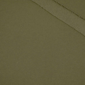 D-13 OLIWKOWY - gruba dresówka drapana D300