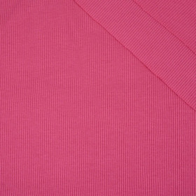 D-04 RÓŻOWY  (PINK) - Dzianina prążkowana (ściągaczowa)