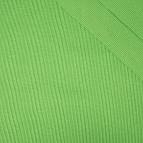 D-124 TRAWIASTY - Dzianina prążkowana (ściągaczowa) ( GREEN )