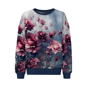DRES DZIECIĘCY (MILAN) - VINTAGE FLOWERS wz. 4 - zestaw do uszycia