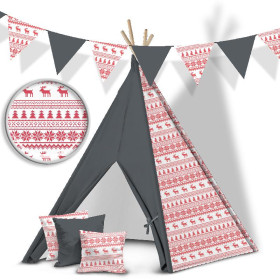 RENIFERY WZ. 2 / czerwony - Panama 220g