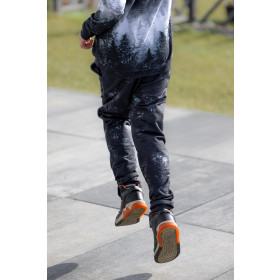 DRES DZIECIĘCY (MILAN) - B-26 - RIVERSIDE / niebieski pudrowy - zestaw do uszycia