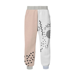 JOGGERY DAMSKIE (NOEMI) - COLOR BLOCK wz. 3 - zestaw do uszycia