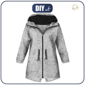 PARKA DZIECIĘCA (ARIEL) - BETON - zestaw do uszycia
