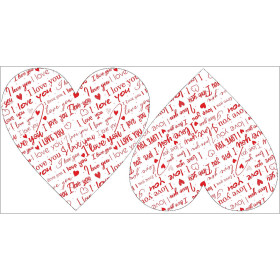 PODUSZKA DEKORACYJNA SERCE - I LOVE YOU