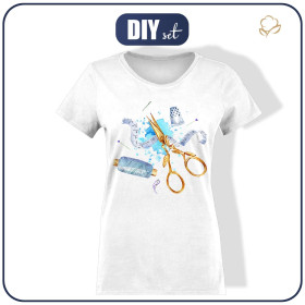 T-SHIRT DAMSKI - PRZYBORY KRAWIECKIE - zestaw do uszycia