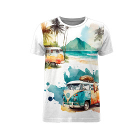 T-SHIRT MĘSKI - TRAVEL TIME WZ. 12 - zestaw do uszycia