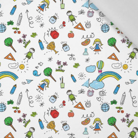 KOLOR (DZIECIĘCE RYSUNKI) - tkanina bawełniana