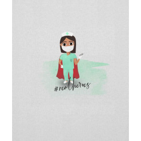 PIELĘGNIARKA wz. 1 (REAL HEROES) / acid - PANEL SINGLE JERSEY