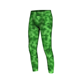 THERMO KOMPLET CHŁOPIĘCY (LUCAS) - PIKSELE WZ. 2 / zielony - zestaw do uszycia