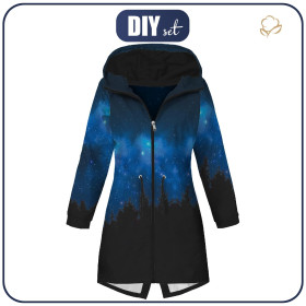 PARKA DAMSKA (ANNA) - NIGHT SKY - zestaw do uszycia