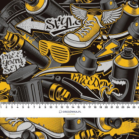 STREET STYLE WZ. 3 - Hydrofobowa dzianina drapana 