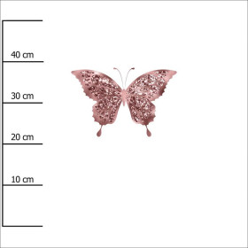 MOTYL wz. 2 (BROKATOWE MOTYLE) - PANEL SINGLE JERSEY 50cm x 50cm