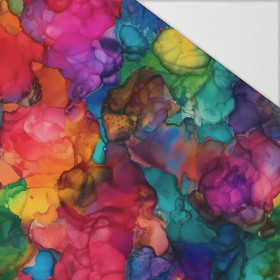 ALCOHOL INK WZ. 5 - Hydrofobowa dzianina drapana 