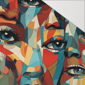 EYES - Hydrofobowa dzianina drapana 