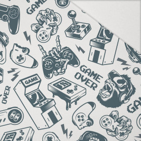 GAME OVER (retro) - Hydrofobowa dzianina drapana 