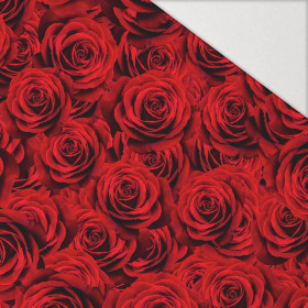 RÓŻE - Hydrofobowa dzianina drapana 