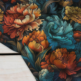 VINTAGE CHINESE FLOWERS WZ. 1 - Krepa