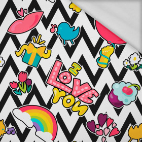 KOLOROWE NAKLEJKI WZ. 3 - Thermo lycra