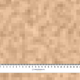 PIKSELE WZ. 2 / beżowy - tkanina wodoodporna