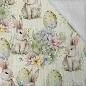 BUNNY EASTER WZ. 1 - Muślin bawełniany