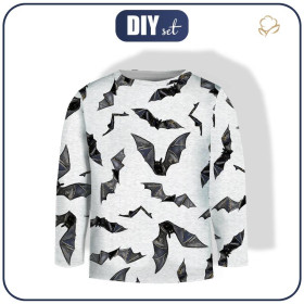 Longsleeve - NIETOPERZE (ZACZAROWANA NOC) - zestaw do uszycia