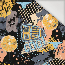 GRAFFITI POMARAŃCZE / czarny - ortalion PUMI