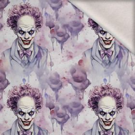PASTEL HORROR CLOWN WZ. 1 - dzianina drapana z elastanem ITY