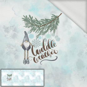 CUDDLE WEATHER (ZIMA W MIEŚCIE) - panel (60cm x 155cm) dzianina pętelkowa 