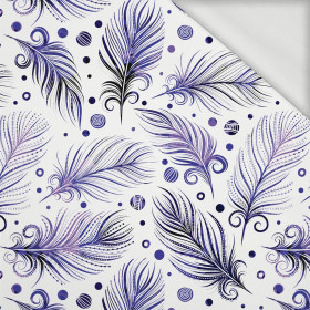 PIÓRKA (Very Peri) - dresówka pętelkowa