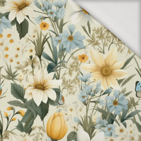 SPRING FLOWERS WZ. 3 - Jersey wiskozowy