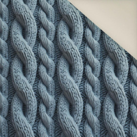 IMITATION SWEATER WZ. 3- Welur tapicerski