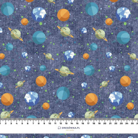 PLANETY WZ. 2 (WYPRAWA W KOSMOS) / ACID WASH GRANATOWY