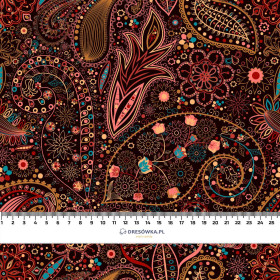 AŻUR KWIATY- single jersey z elastanem ITY